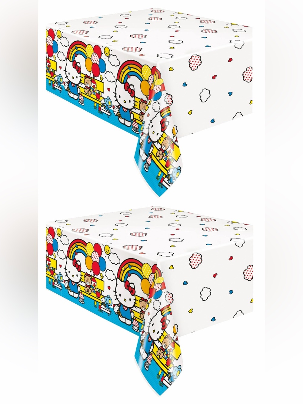 2 Pack Hello Kitty Tablecover Party Decoration - 54” x 84”
